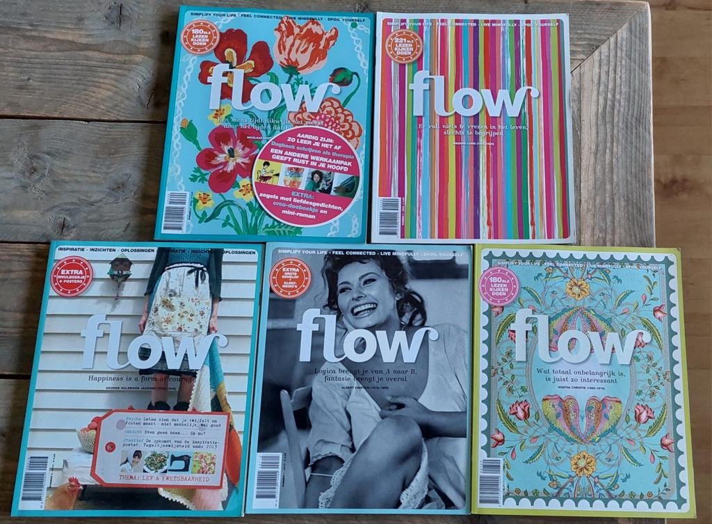 FLOW magazines, Ophalen of Verzenden, Gelezen