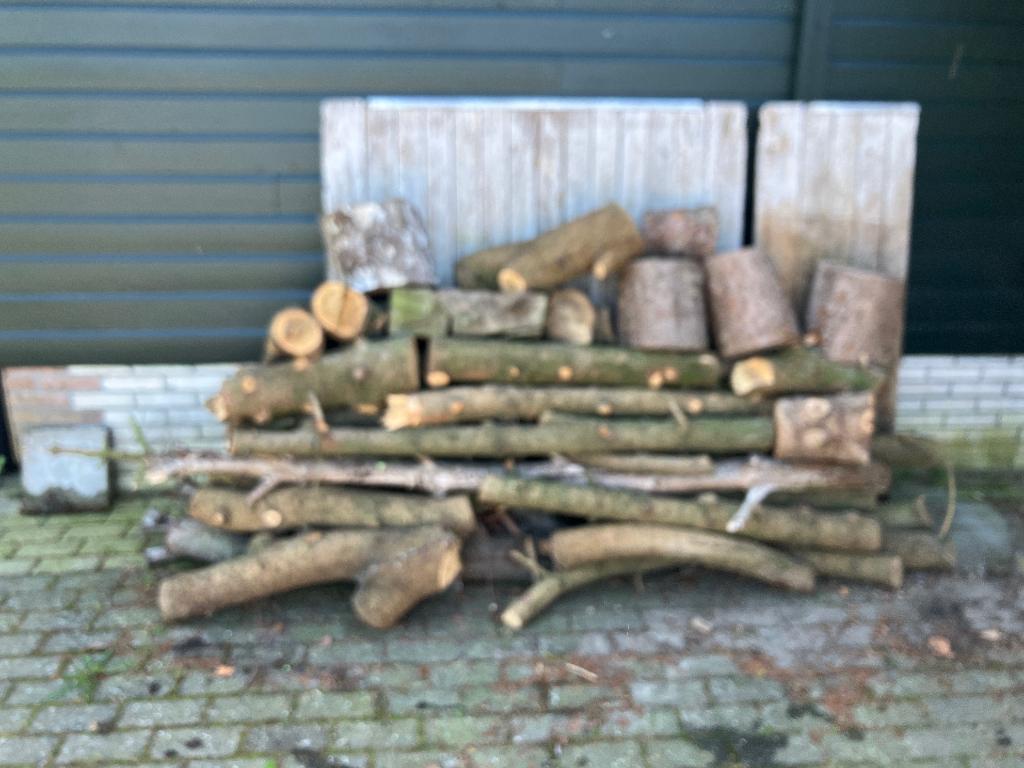 haardhout, Tuin en Terras, Haardhout, Minder dan 3 m³, Ophalen of Verzenden, Overige houtsoorten, Blokken