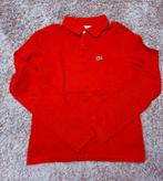 Rode polo met lange mouw Lacoste, Verzenden, Zo goed als nieuw, Jongen, Shirt of Longsleeve