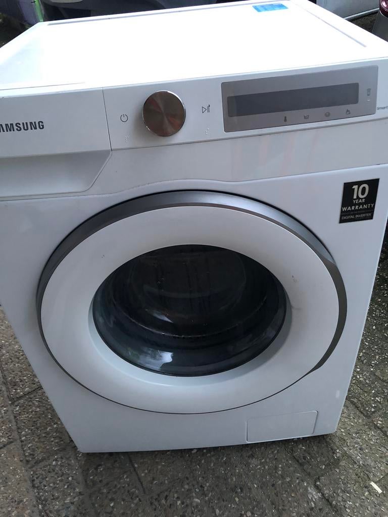 Samsung wasmachine 9,0 kg A+++, Ophalen, 1200 tot 1600 toeren, Gebruikt, Minder dan 85 cm