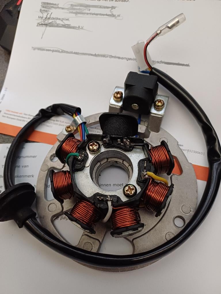 Nieuwe Stator DMP Minarelli Horizontaal / Verticaal 2 Bouts, Ophalen of Verzenden, Nieuw, Blok, Minarelli
