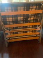 Opklapbed met matras - Handig en compact, Ophalen, Gebruikt, Eenpersoons, 80 cm