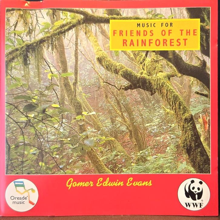 Gomer Edwin Evans ‎–Music For Friends Of The Rainforest=1,99, Cd's en Dvd's, Cd's | Meditatie en Spiritualiteit, Zo goed als nieuw