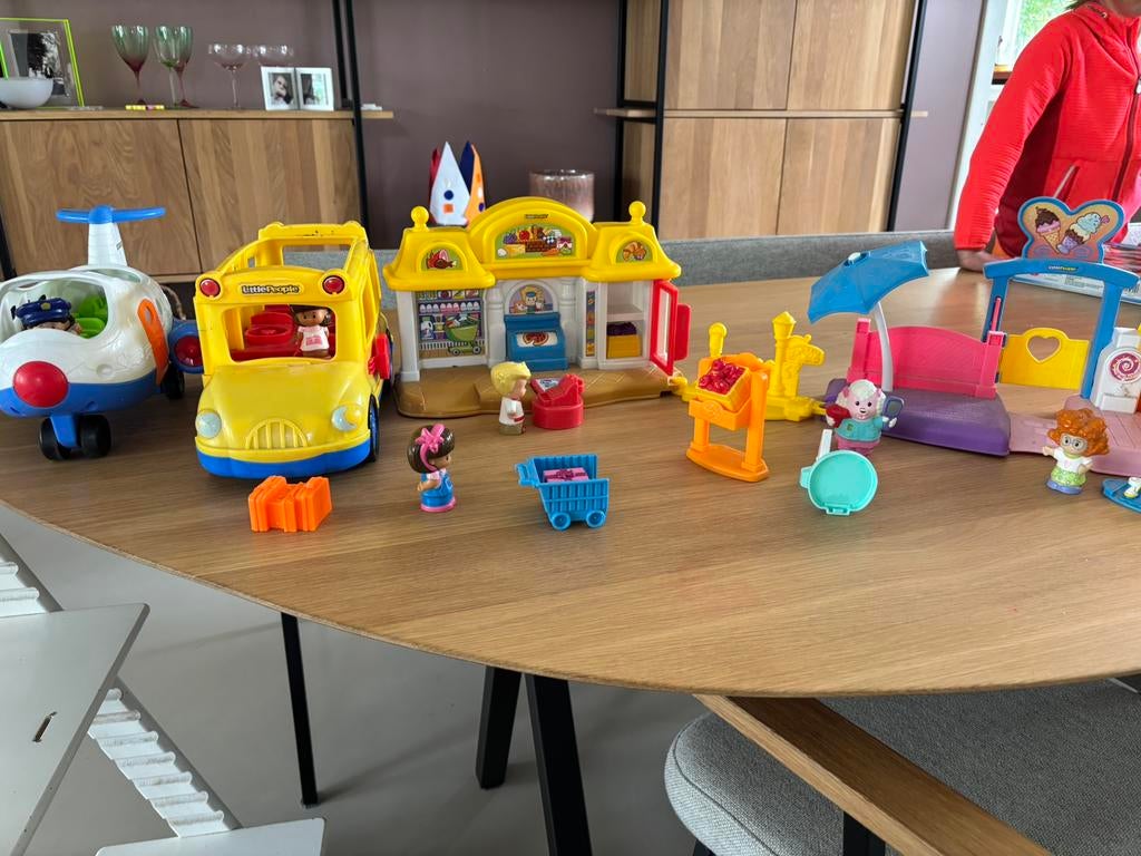 Little people, Kinderen en Baby's, Speelgoed | Fisher-Price, Ophalen of Verzenden, Zo goed als nieuw, Speelset