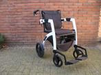 Rollzmotion 2 in 1 rolstoel-rollator, Ophalen of Verzenden, Inklapbaar, Zo goed als nieuw, Duwrolstoel