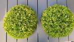 2 kunststof Buxus bolletjes, Ophalen of Verzenden