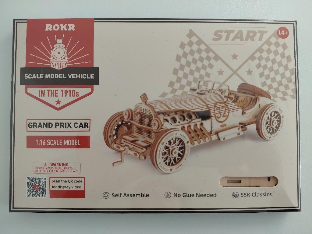 Modelbouwpakket Grand prix - Modelbouw - Auto - 3D puzzel, Overige merken, 1:50 of kleiner, Auto, Nieuw