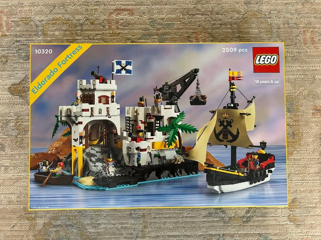 Lego Pirates Eldorado Fortress 10320 - Nieuw!, Kinderen en Baby's, Speelgoed | Duplo en Lego, Lego, Nieuw, Complete set, Ongeopend/sealed