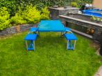 Handige Opvouwbare Kinder Picknicktafel, Tuin en Terras, Picknicktafels, Ophalen, Gebruikt, Aluminium, Rechthoekig
