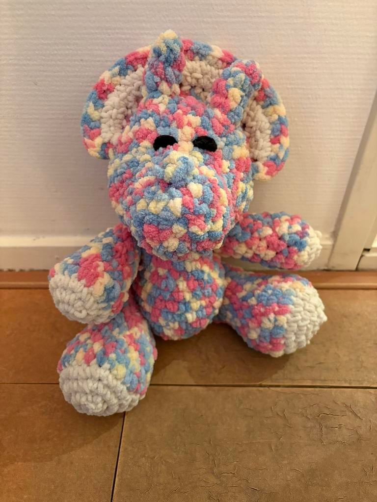 Handgemaakte Dinosaurus knuffel, Ophalen of Verzenden, Nieuw, Overige typen