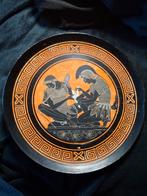 Decoratieve Griekse Keramiek bord - Handgemaakt Delphi, Ophalen of Verzenden