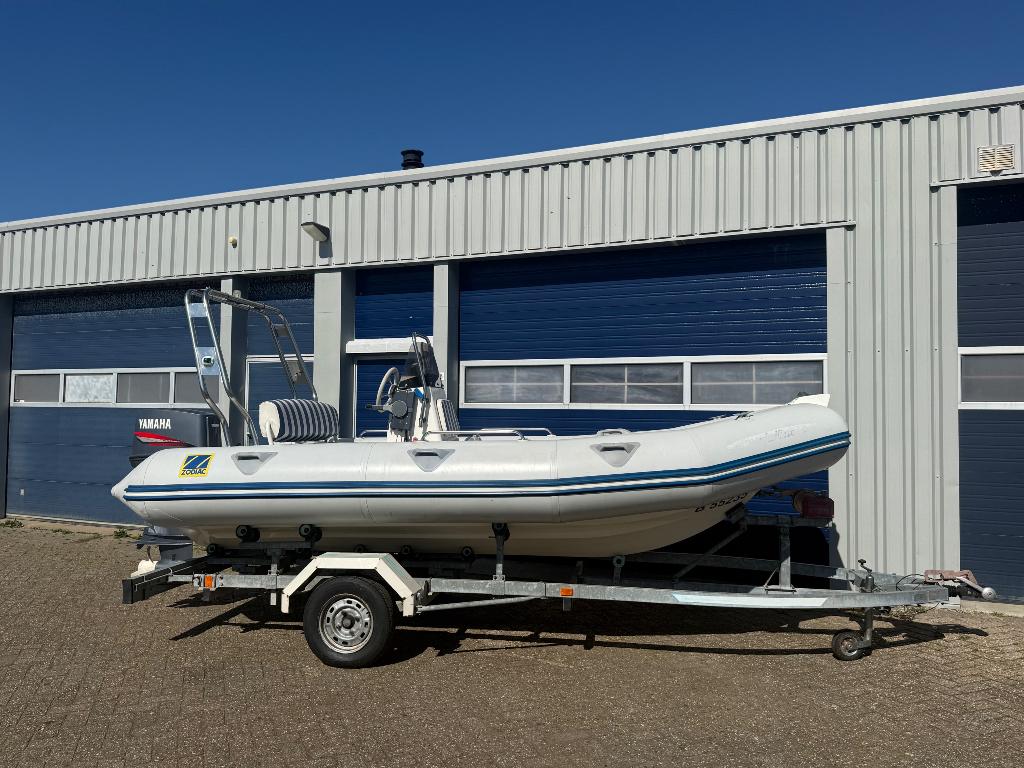 Zodiac Medline 470 met 85pk Yamaha, Watersport en Boten, Ophalen, 70 tot 120 pk, Benzine, Overige materialen