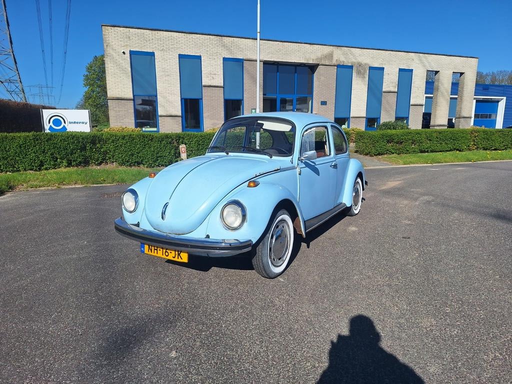 Volkswagen 1303 1.3 1973 Blauw, Auto's, Volkswagen, Achterwielaandrijving, 43 pk, Beetle (Kever), 4 cilinders