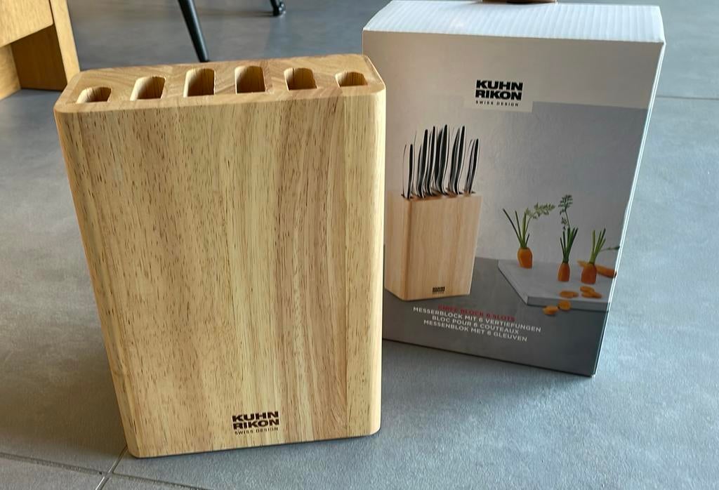 Messenblok kuhn rikon - nieuw, Ophalen of Verzenden, Nieuw