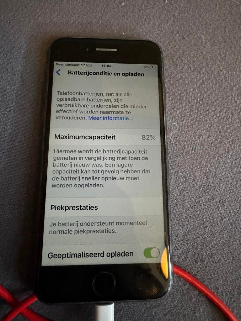 Nette iphone 8, Ophalen of Verzenden, Zo goed als nieuw, Zwart, 64 GB