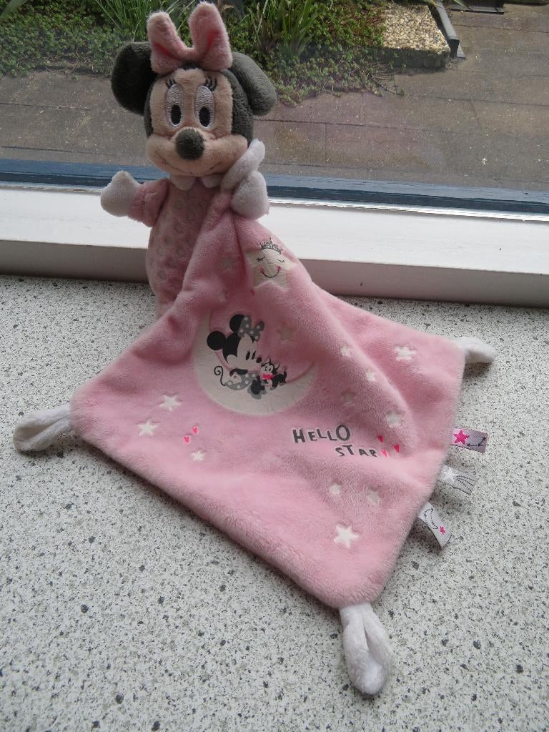 Knuffeldoek met Minnie Mouse Hello Star van Disney Baby, Kinderen en Baby's, Speelgoed | Knuffels en Pluche, Ophalen of Verzenden