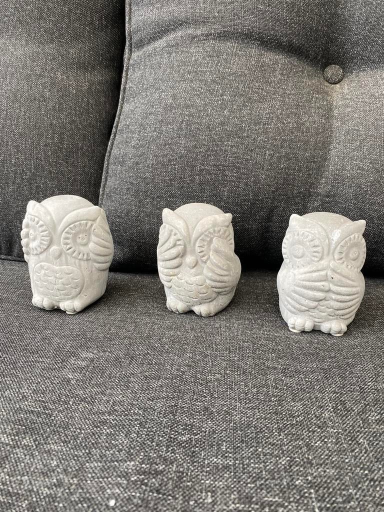 uiltjes "horen, zien en zwijgen, Ophalen, Zo goed als nieuw