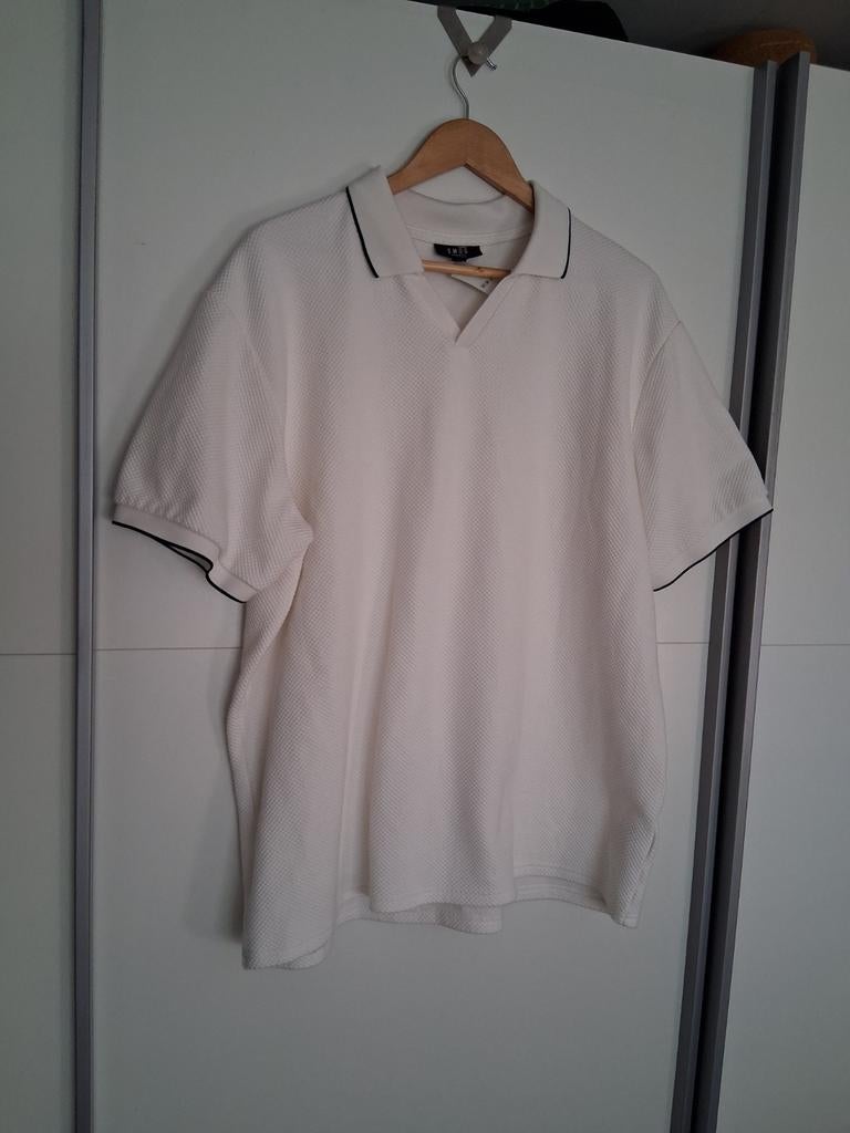 Smog poloshirt XXL, Kleding | Heren, Wit, Overige maten, Zo goed als nieuw, Smog