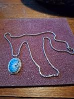 Halsketting met hanger, Ophalen of Verzenden, Zilver, Overige materialen, Met hanger