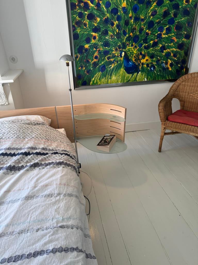Auping nachtkastjes / bedtafels, Ophalen, Gebruikt, Minder dan 45 cm, 55 tot 70 cm