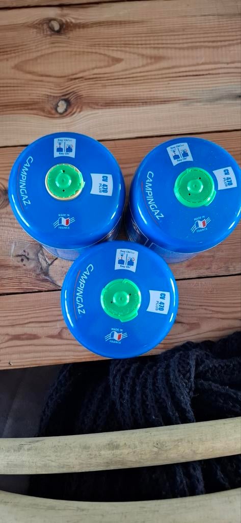 3x Campingaz CV 470 Plus gasfles, Ophalen of Verzenden