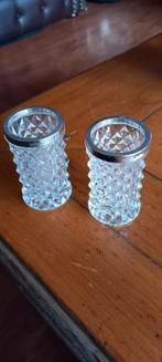 2 Zilver .800 Lepel Vaasjes - Zeer Nette Staat, Ophalen of Verzenden, Zilver