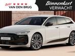 Audi A6 Avant S edition e-tron 83 kWh | 286 PK Avant | 21" v, Auto's, Automaat, Achterwielaandrijving, Zwart, Beige