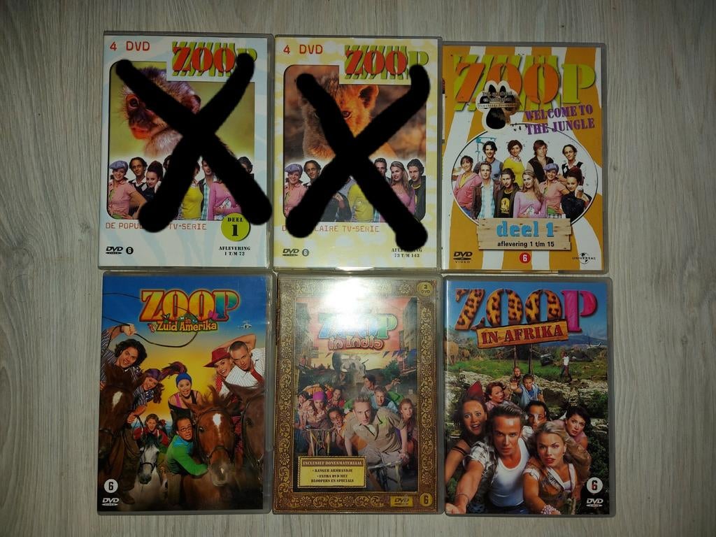 Zoop DVD Collectie - Serie 1 t/m 15 + Films, Ophalen of Verzenden