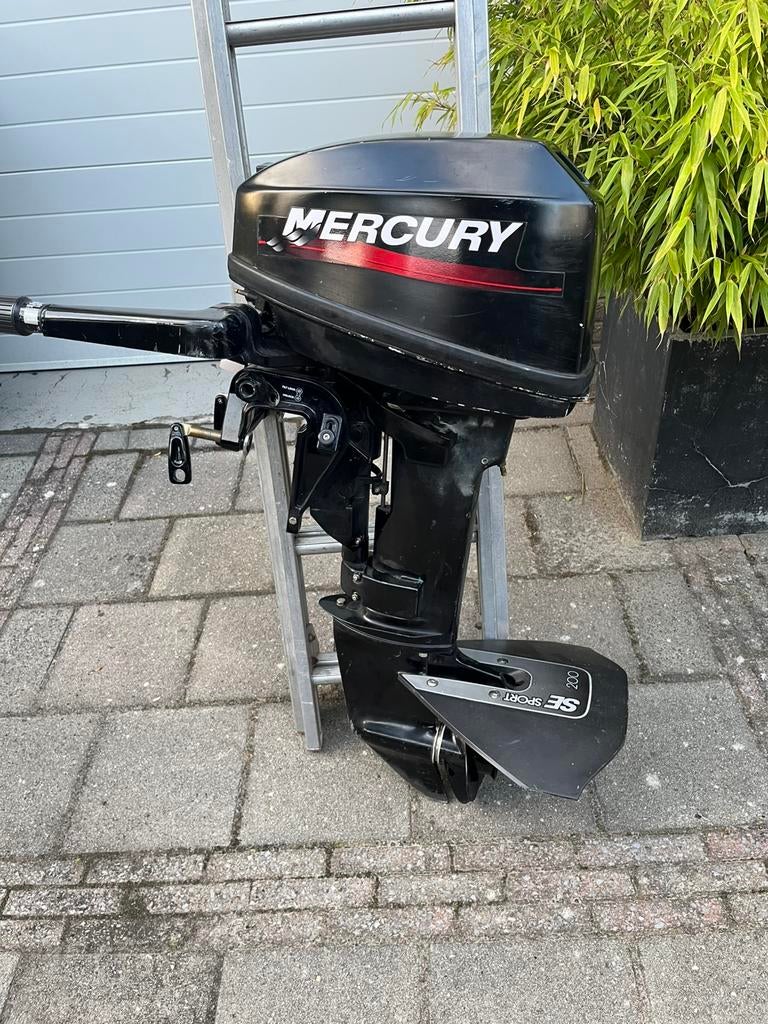 Mecury buitenboordmotor 9.9, Watersport en Boten, Buiten- en Binnenboordmotoren, Ophalen, Gebruikt, 5 tot 10 pk, Buitenboordmotor