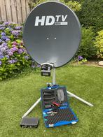 Satellietset met statief, finder en CanalDigitaal kastje, Ophalen of Verzenden, Gebruikt, (Schotel)antenne, Overige merken