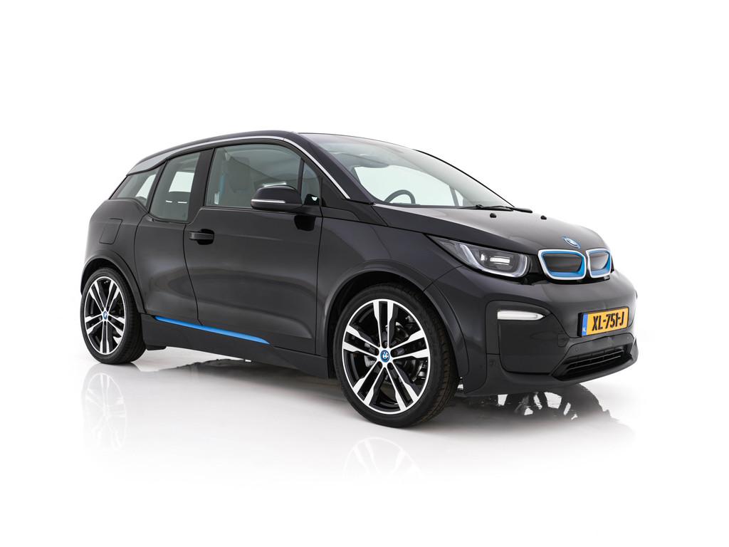 BMW i3 Basis 120Ah Sport 42 kWh [ 3-Fase-11kW ] {SOH-100%} (, Auto's, BMW, Automaat, Zwart, 170 pk, 359 km