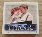 Titanic VHS box, met originele filmstrip en 8 filmfoto's, Alle leeftijden, Ophalen of Verzenden, Zo goed als nieuw