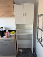 Wasmachine ombouw kast wit, Ophalen, Gebruikt