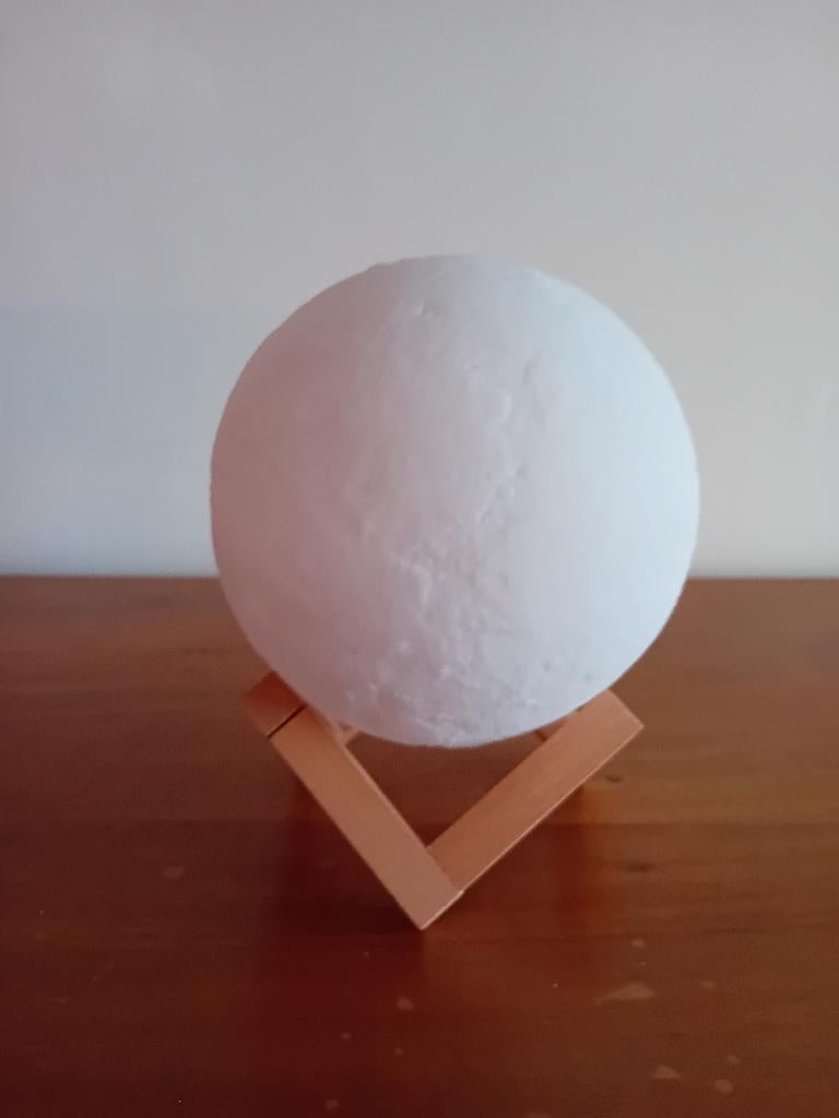 maanlamp/ nachtlamp, Huis en Inrichting, Kunststof, Ophalen of Verzenden, Zo goed als nieuw, Modern