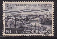 2187 - Nederland nvph 267 gestempeld , Haven Willemstad-Cura, Verzenden, Gestempeld