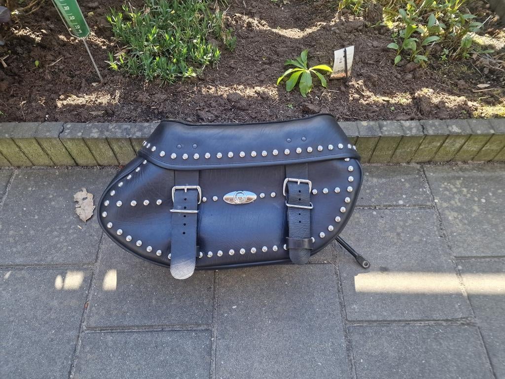 Nette leren Harley Davidson motor koffers, Ophalen of Verzenden