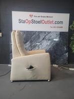 Staopstoel Hukla Wit Leder met Kantelfunctie, Gebruikt, Minder dan 75 cm, Leer, Ophalen of Verzenden