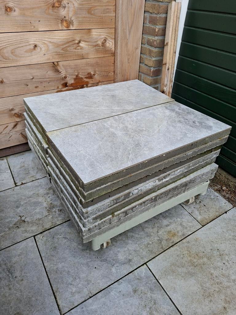 Keramische tegels 40x80cm, Ophalen, Nieuw, Keramiek, Terrastegels
