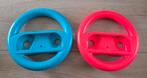 2x Nintendo Wii Stuur voor Mario Kart - Blauw & Roze, Ophalen of Verzenden, Zo goed als nieuw, Wii, Stuurtje of Sportattribuut