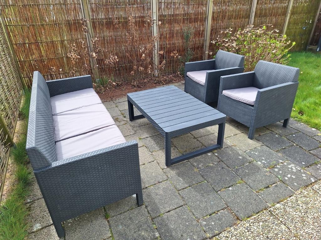 Tuinset, gratis, Tuin en Terras, Ophalen, Gebruikt, Bank