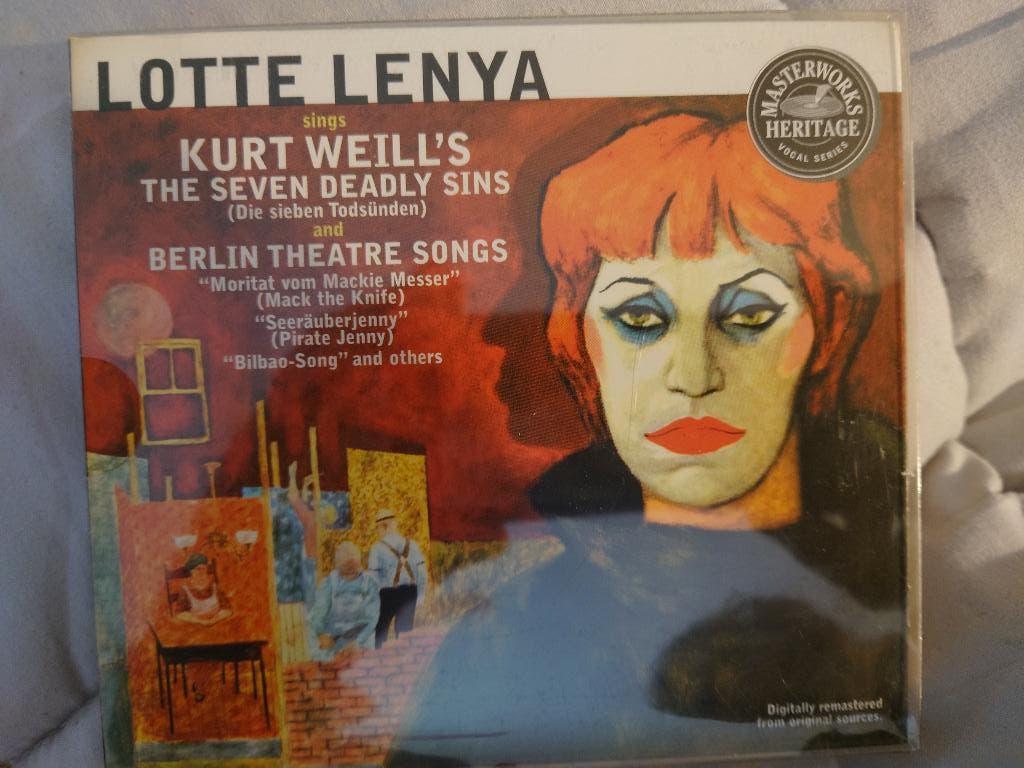 Kurt Weill's The 7 deadly sins e.a. - Lotte Lenya CD VG+, Ophalen of Verzenden, Modernisme tot heden, Gebruikt, Vocaal