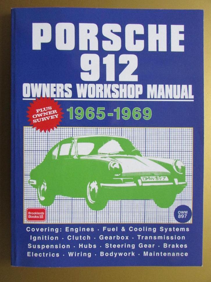 1991 boek: Porsche 912 owner's workshop manual, Engels, Boeken, Auto's | Boeken, Zo goed als nieuw, Porsche, Ophalen of Verzenden