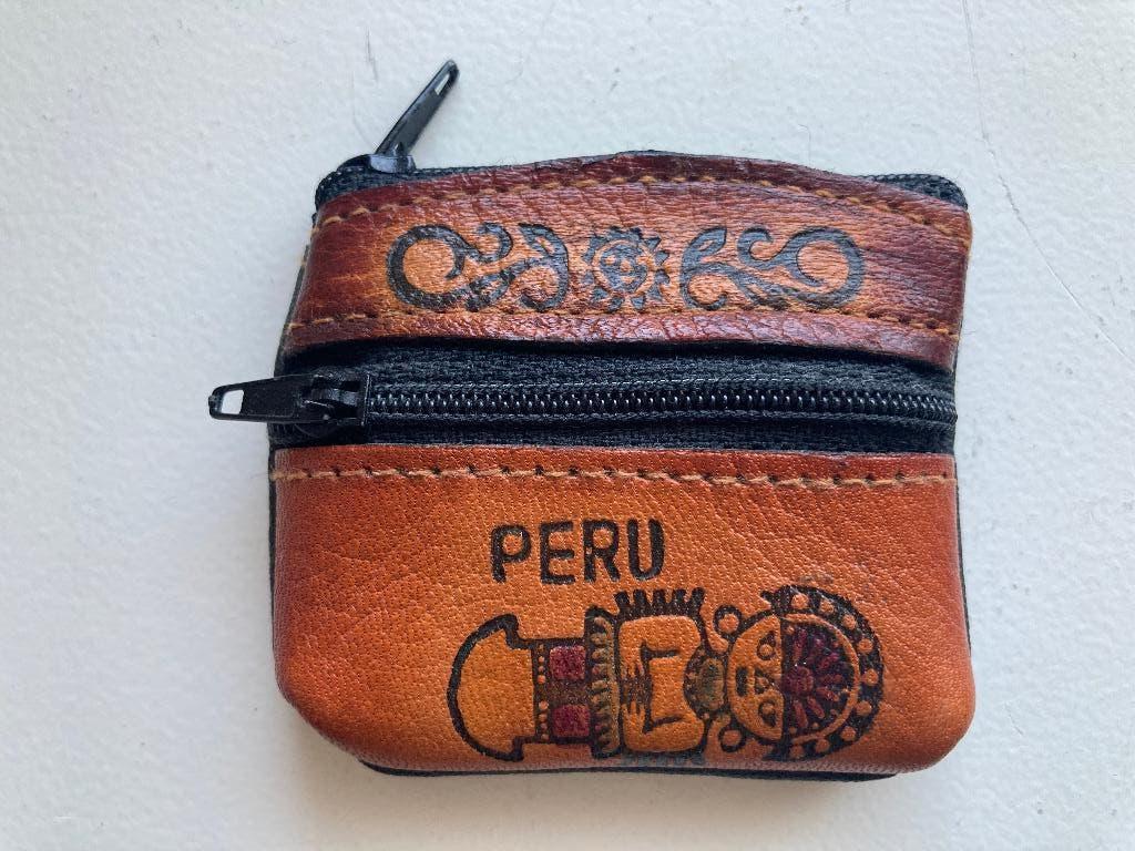 Beursje/kleine portemonnee - Peru, Ophalen of Verzenden, Nieuw, Leer