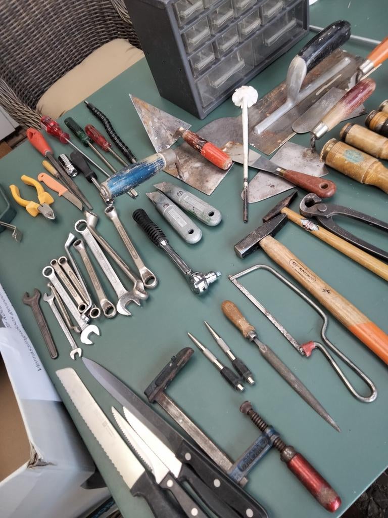Diverse gebruikte gereedschappen - Grote partij, Ophalen of Verzenden, Gebruikt