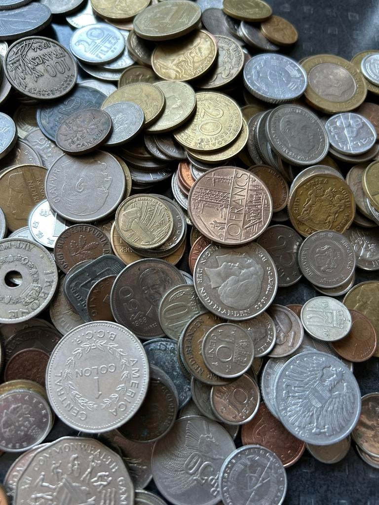 Muntmix nummer 2, gewicht 1,2 kg, Verzenden, Nederland, Munten