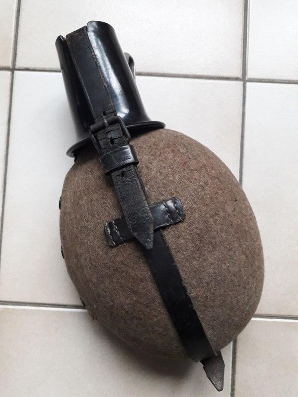 Duitse veldfles WO2, Ophalen of Verzenden, Landmacht, Duitsland, Overige typen