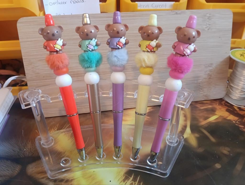 Pennen per stuk, Ophalen