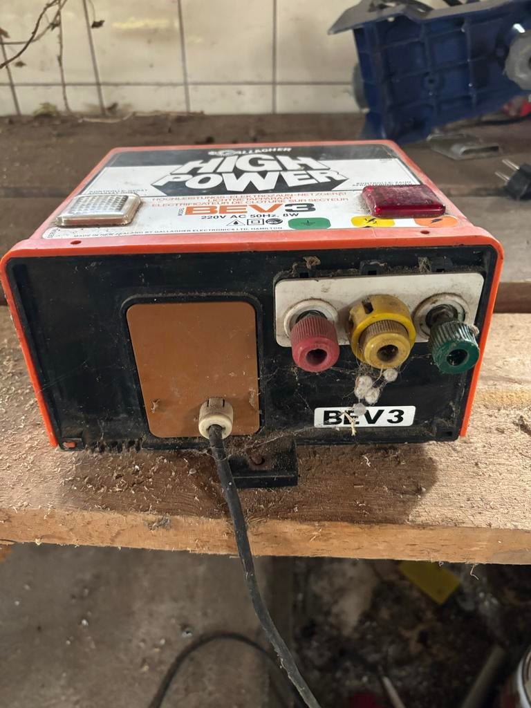 Gallagher High Power BEV3 schrikdraadapparaat, Ophalen of Verzenden, Overige typen