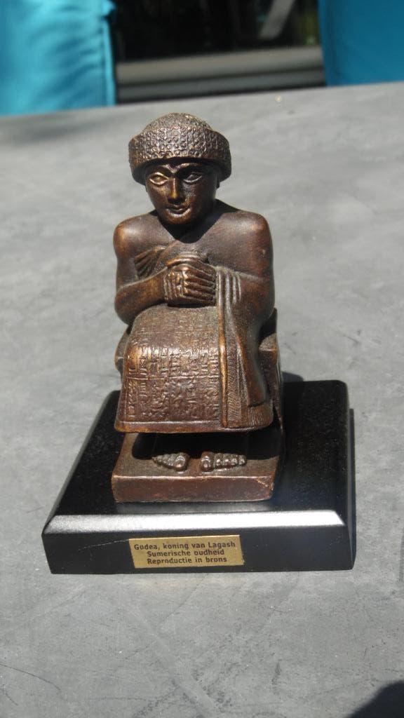 brons beeldje met certificaat, Ophalen of Verzenden, Brons