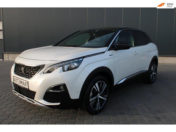 Peugeot 3008 1.2 PureTech GT Line TREKHAAK AFNEEMBARE KOGEL, Auto's, Peugeot, Bedrijf, Te koop, ABS, Airbags, Airconditioning
